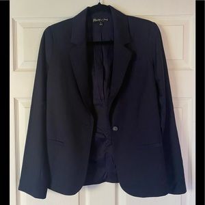 Elizabeth and James Navy Blue Blazer Size 4